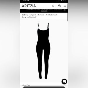 Aritzia Bodysuit, size extra small, can fit a size small too., originally 100$